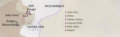 Les R�serves Priv�es du Sabi Sand/ Afrique du Sud