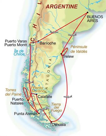 Argentine Chili Circuit - Patagonie Essentielle