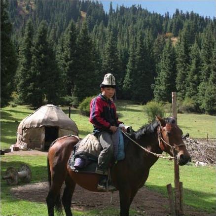 Les Circuits en Asie centrale / Des hommes et des chevaux / Kirghizstan