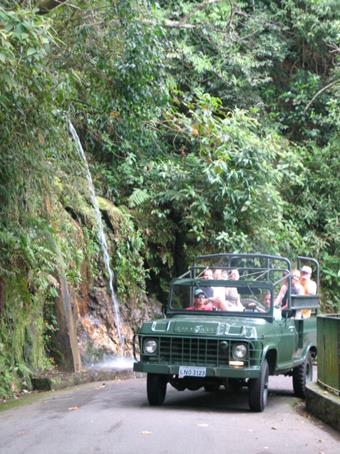 Excursion au Dpart de Rio de Janeiro - Jeep safari dans la fort de Tijuca / Brsil