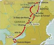 Circuit Canadavision / 12 jours - Quebec Ontarion / Canada