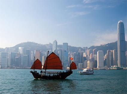 Les Excursions  Hong Kong / Croisire sur la baie / Chine 