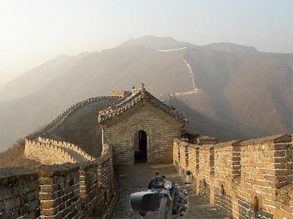Les Excursions  Pkin / La Grande Muraille en sidecar / Chine du Nord