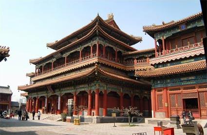 Les Excursions  Pkin / Temple des Lamas et de Confucius / Chine du Nord