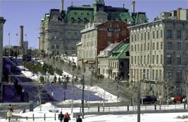 Circuit au Canada / D&eacute;tente canadienne hivernale