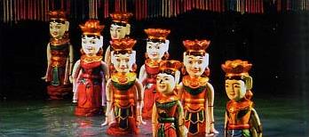 Circuit Vietnam - Cambodge / R�ves exotiques / Spectacle de marionnettes sur l'eau