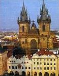 Circuit en Europe / D�couverte Europ�enne / Prague / Notre Dame de Tyn