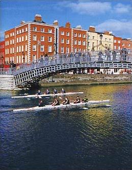 Circuit en Irlande / Visages d' Irlande / Dublin Halfpenny Bridge
