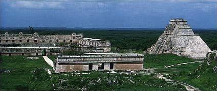 Circuit au Mexique / Le Yucatan / Site archologique d'Uxmal