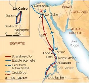 Croisire Egypte ternelle / Au Dpart de Louxor / Egypte