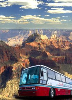 Les survols au dpart de Las Vegas / Grand Canyon Deluxe Avion & Bus / Nevada