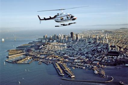 Excursion Survol en Hlicoptre / San Francisco / Californie