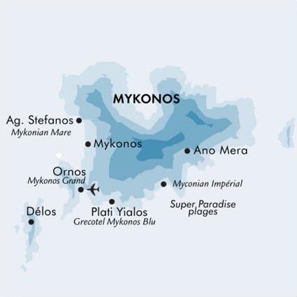 Hotel Mykonian Mare Resort and Spa 4 **** Luxe / Mykonos / Grce 