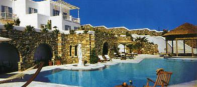 Hôtel Club Kivotos Cat. luxe / Mykonos / Grèce / Environnement