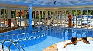 H�tel Club  Cala Blanca & Verde 3 ***/ Santa Eulalia / Ibiza / Piscine int�rieure Cala Blanca