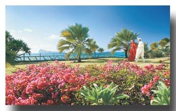 Paradise Cove Hôtel & Spa 5 ***** / Anse la Raie / Île Maurice-jardin