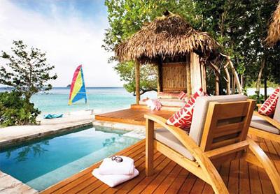 Hotel Likuliku Lagoon Resort 5 ***** / le de Malolo / Les les Fidji