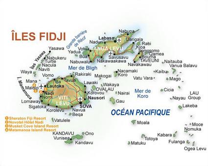Hotel Musket Cove Island Resort 3 *** Sup. / Les les Fidji / les du Pacifique
