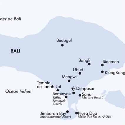 Hotel Bali Intercontinental Resort 5 ***** / Bali / Indonésie
