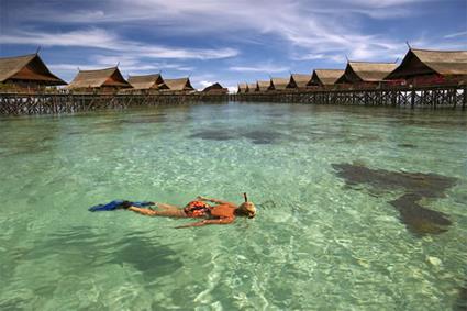Hotel Sipadan Kapalai Dive Resort 3 *** / Borno / Malaisie 