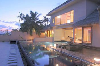 Hotel Huvafen Fushi 5 ***** / Atoll de Malé Nord / Îles Maldives