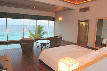 Hotel Huvafen Fushi 5 ***** / Atoll de Malé Nord / Îles Maldives