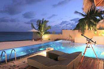 Hotel Huvafen Fushi 5 ***** / Atoll de Malé Nord / Îles Maldives