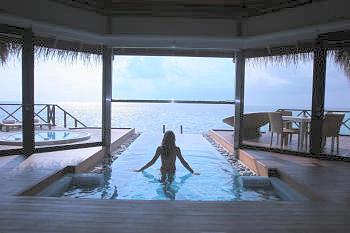 Hotel Huvafen Fushi 5 ***** / Atoll de Malé Nord / Îles Maldives