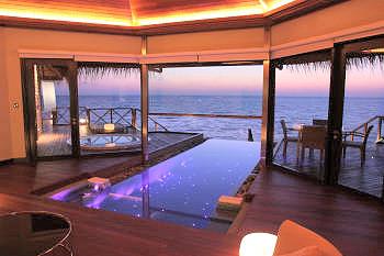 Hotel Huvafen Fushi 5 ***** / Atoll de Malé Nord / Îles Maldives
