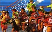 Croisi�re Le Paul Gauguin  / �les de la Soci�t� / Polyn�sie Fran�aise / Animation locale