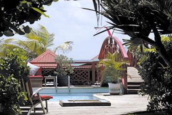 Hotel Le Tom Beach 4 **** / Plage de St. Jean / Saint-Barth�l�my