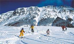 Le ski  Val d' Allos