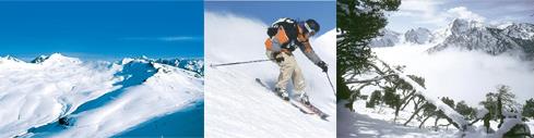 Le ski dans les Hautes-Pyr�n�es