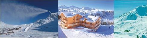 Le ski � la Plagne