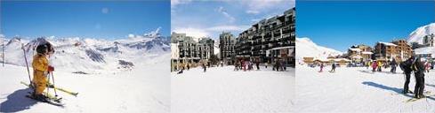 Le ski � Tignes