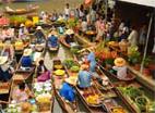 Les Excursions &agrave; Bangkok / Les klongs de Thonburi / Tha&iuml;lande