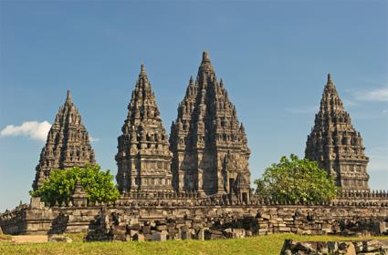 Les Excursions  Jogjakarta / Temple de Prambanan / Java
