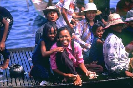 Les Excursions  Phnom Penh / Les les du Mkong  vlo / Cambodge