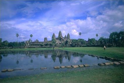Les Excursions  Siem Reap / Le site d'Angkor  vlo / Cambodge