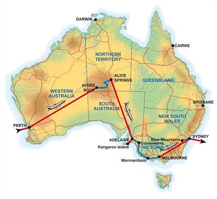 Circuit Australie Ct Sud / Australie du Sud / Australie