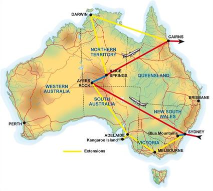 Circuit Images d' Australie / Nouvelle Galles du sud / Australie