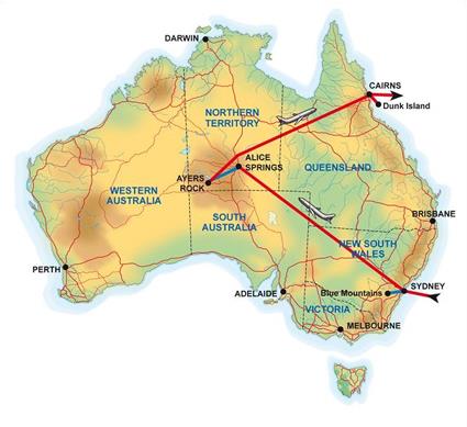 Circuit Lune de Miel Australienne / Nouvelle Galles du sud / Australie