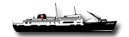 Le Navire MS Lofoten / L'Express Ctier de Norvge / Norvge