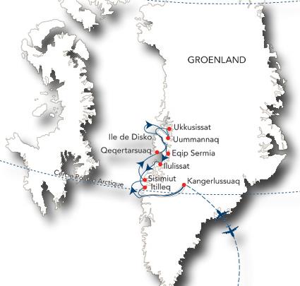 Croisire 9 jours la Baie de Disko / Groenland / Norvge