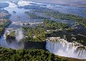 Les Chutes Victoria / Zimbabwe/ Zambie