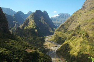 Le Cirque de Mafate, sur l'Ile de la Réunion
