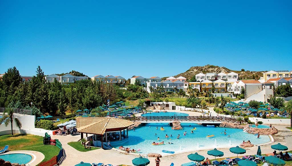 promo Rhodes tout compris au Club Héliades Cyprotel Faliraki Resort 4*-piscine