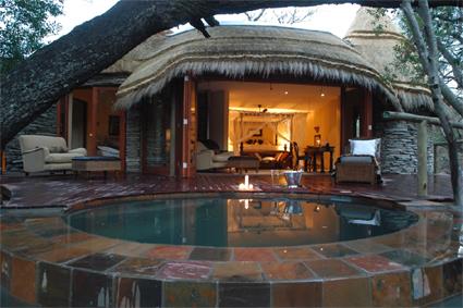 Tintswalo Safari Lodge 4 **** / Rserve de Manyeleti / Afrique du Sud
