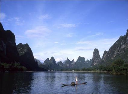 Les Excursions  Guilin / Pics de la rivire Li / Chine 