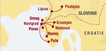 Autotour / La route des vins et des saveurs / Croatie